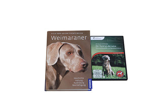 KOMPLETTANGEBOT: BUCH "WEIMARANER" + DVD LEINE - best4dogs.de