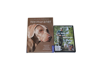 KOMPLETTANGEBOT: BUCH "WEIMARANER" + DVD GRUNDLAGEN - best4dogs.de