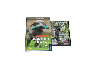 Bundle: KOMPLETTANGEBOT: BUCH "GRUNDERZIEHUNG FÜR WELPEN" + DVD GRUNDLAGEN - best4dogs.de