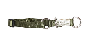 Das Original Fichtlmeier Halsband-Olive - best4dogs.de